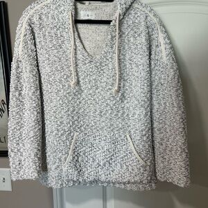 Loft Lou & Grey Textured Sweater w/Hood